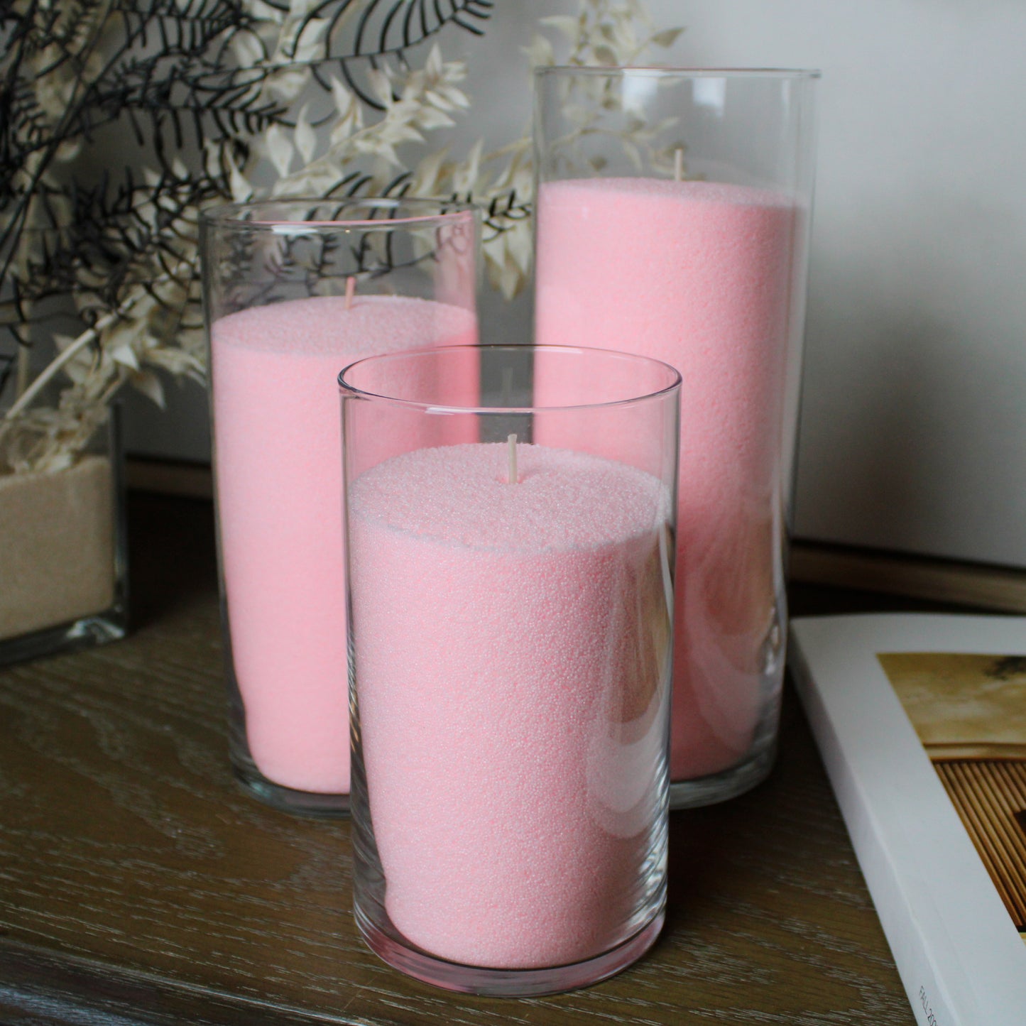 Baby Pink Sand Wax - Candle Pearls