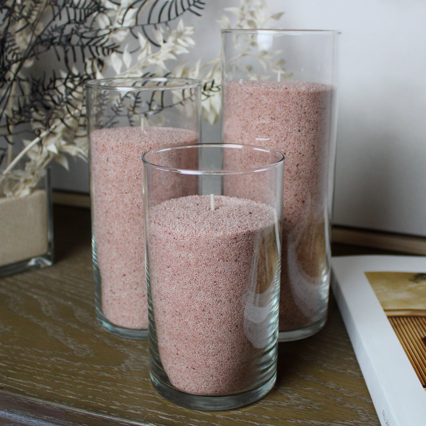 LOVA Colored Sand Wax 30 lbs +150 wicks (Worldwide) - Candle Pearls