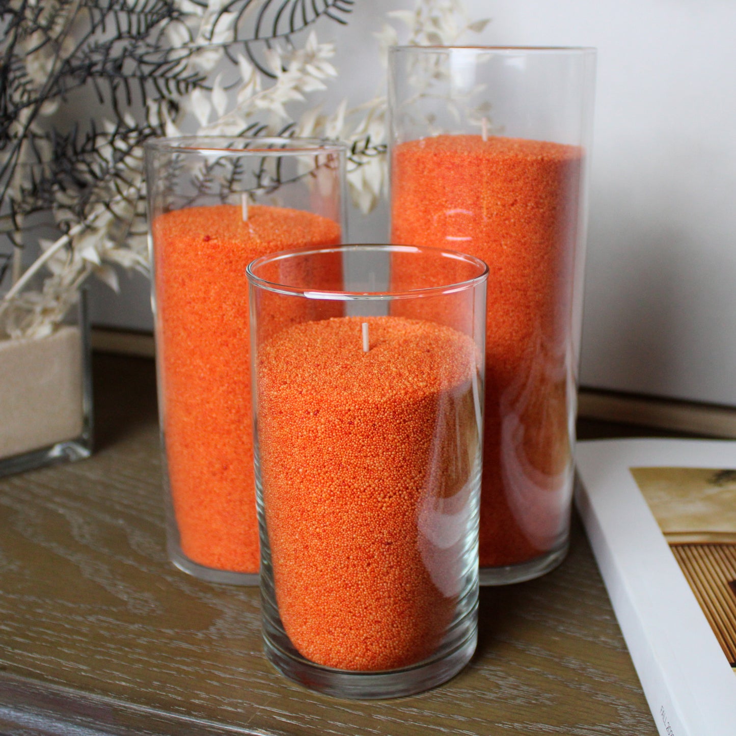 LOVA Colored Sand Wax 30 lbs +150 wicks (Worldwide) - Candle Pearls