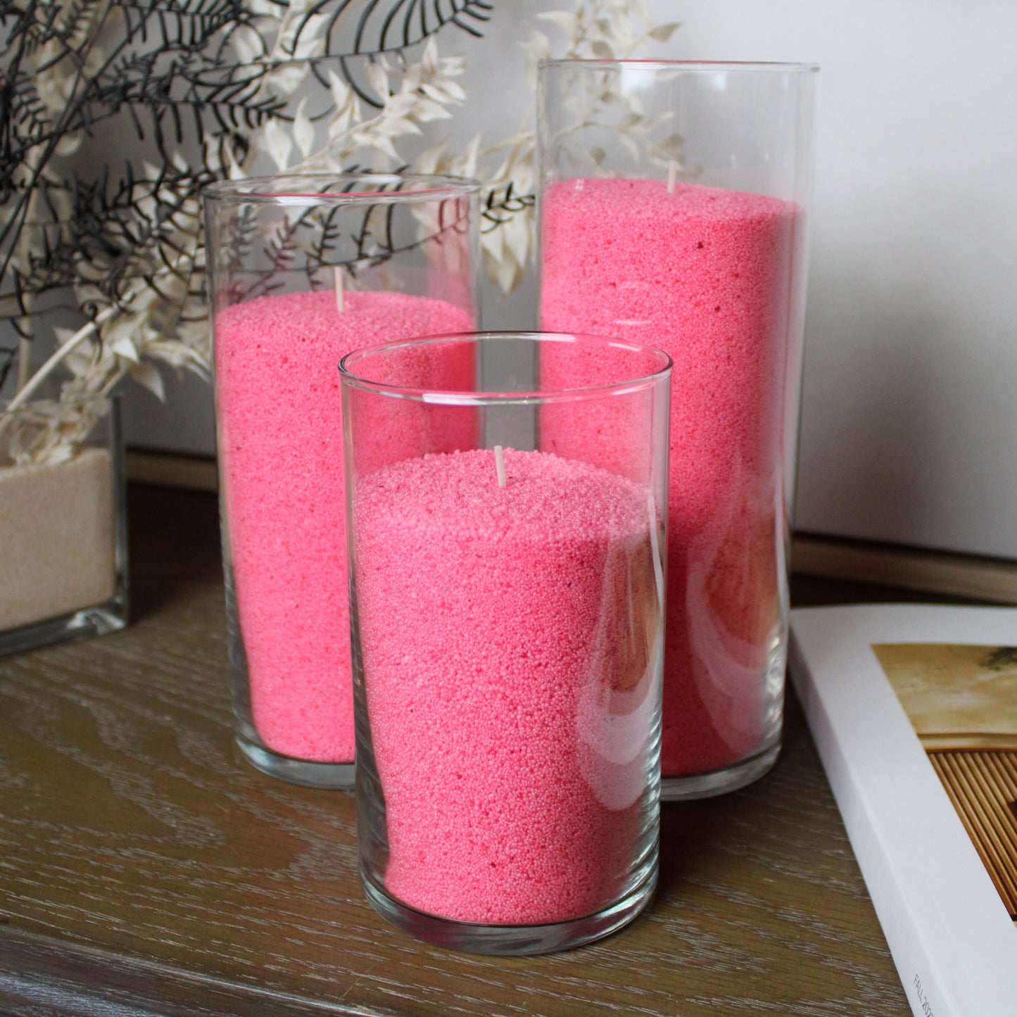 LOVA Colored Sand Wax 30 lbs +150 wicks (Worldwide) - Candle Pearls