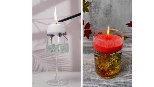 How to Make Floating Pearled Candles?
