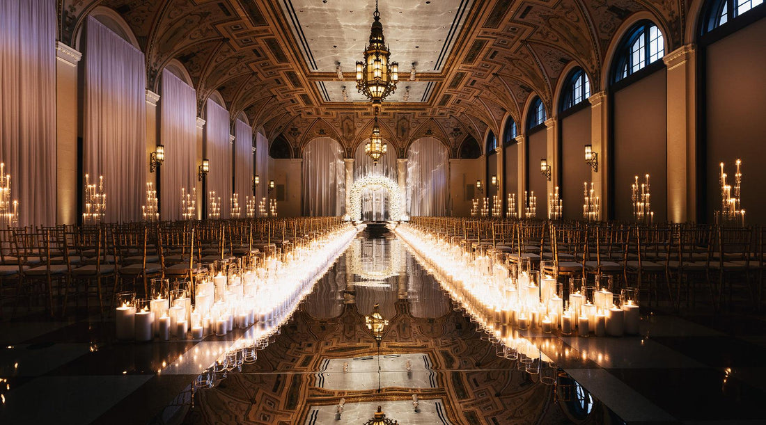 Candle Decoration Ideas for Aisle Using Candle Pearls™