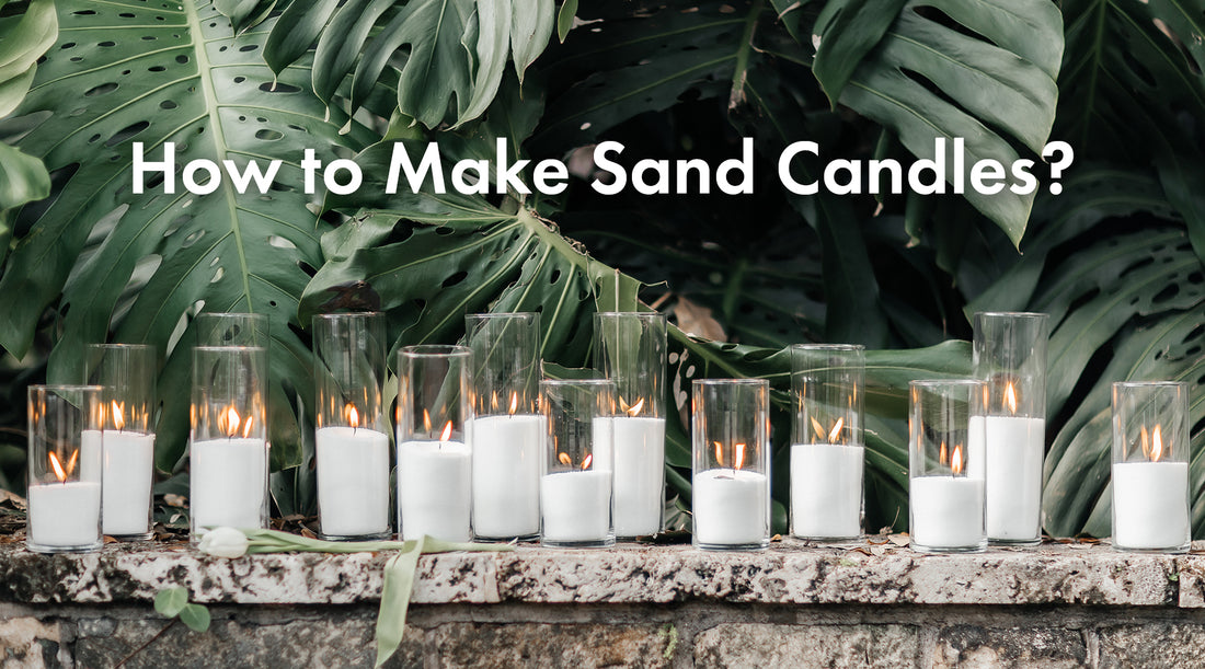 How to Make Sand Candles? 