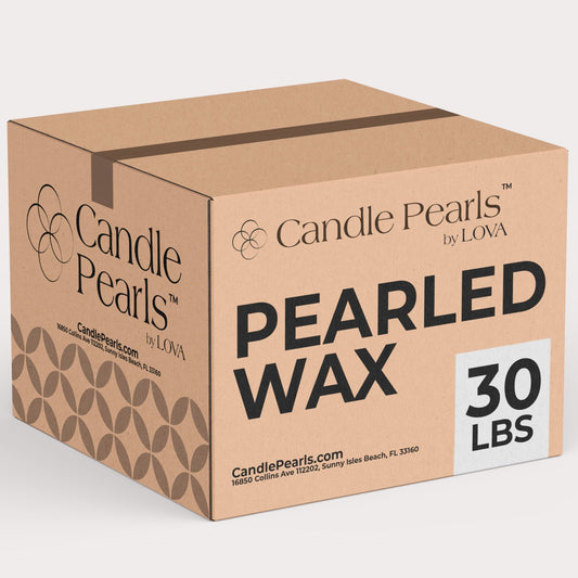 LOVA Pearled Wax 30 lbs (15kg) +150 wicks