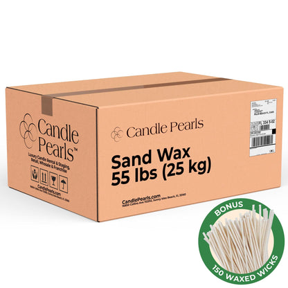 LOVA Sand Wax 55 lbs (25kg) +150 wicks