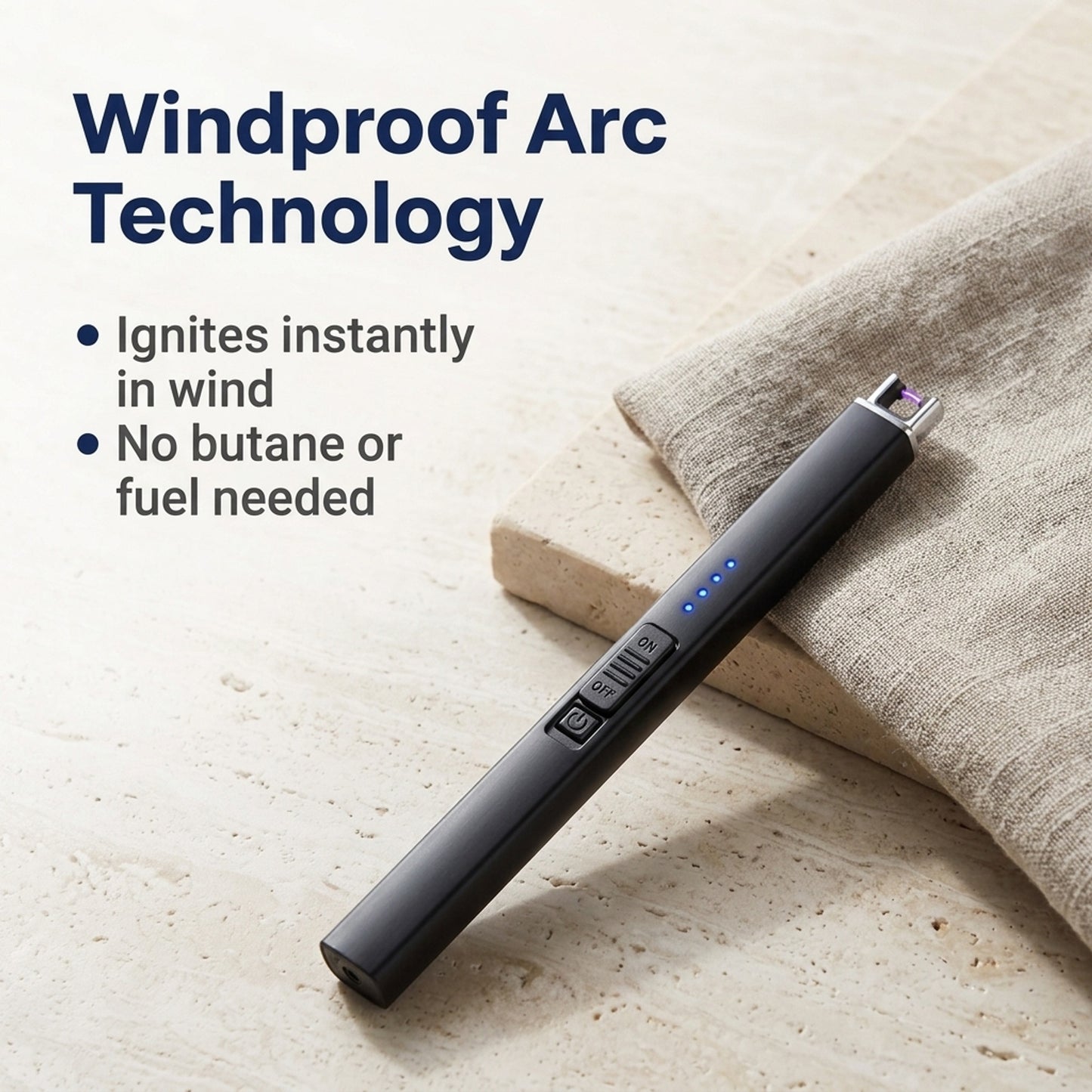 Electric Lighter - Eco Slim USB Rechargeable