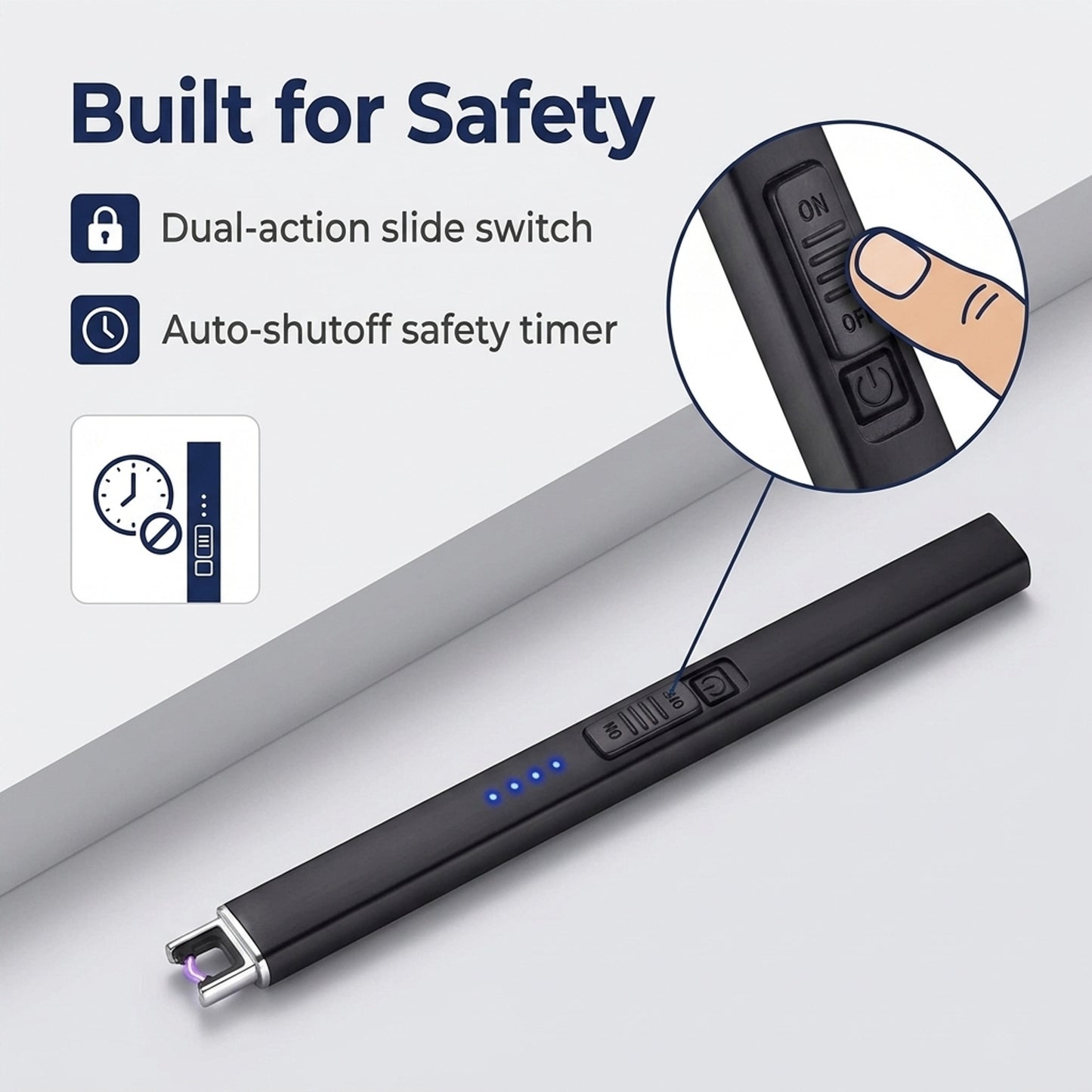 Electric Lighter - Eco Slim USB Rechargeable